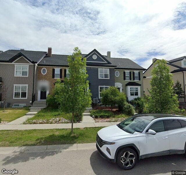 Street view of 334 Legacy Village Way SE, Calgary