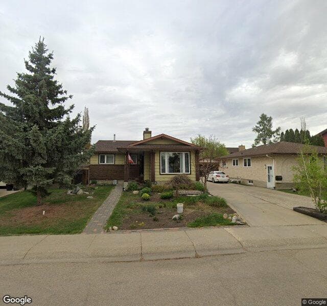 Street view of 12256 144 Avenue NW, Edmonton