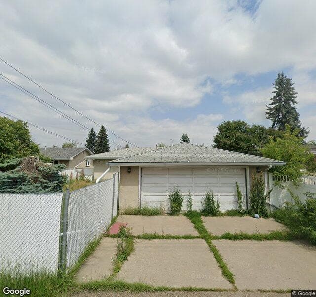 Street view of 5707 90 Avenue NW, Edmonton