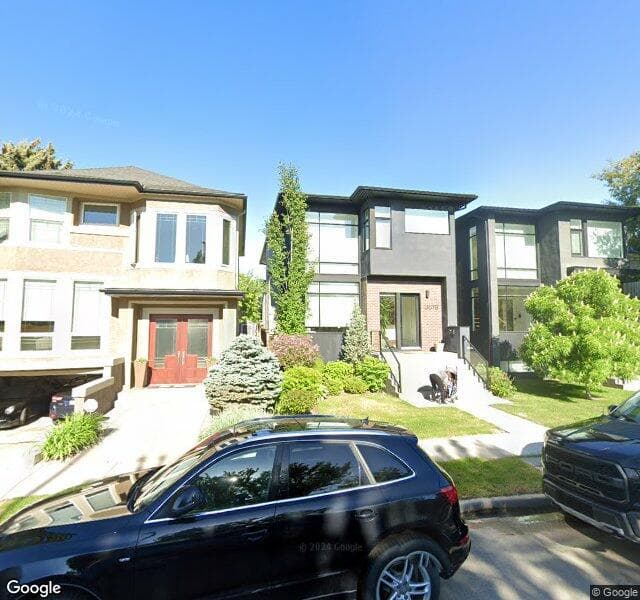 Street view of 3619 2 Street SW, Calgary