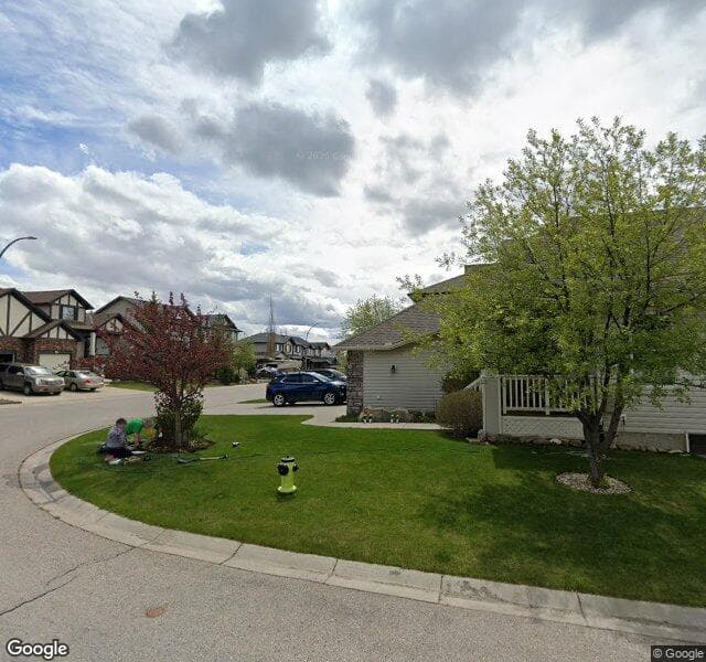 Street view of 48 Rockywood Circle NW, Calgary