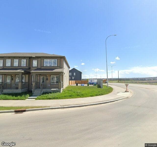 Street view of 1485 148 Avenue NW, Calgary