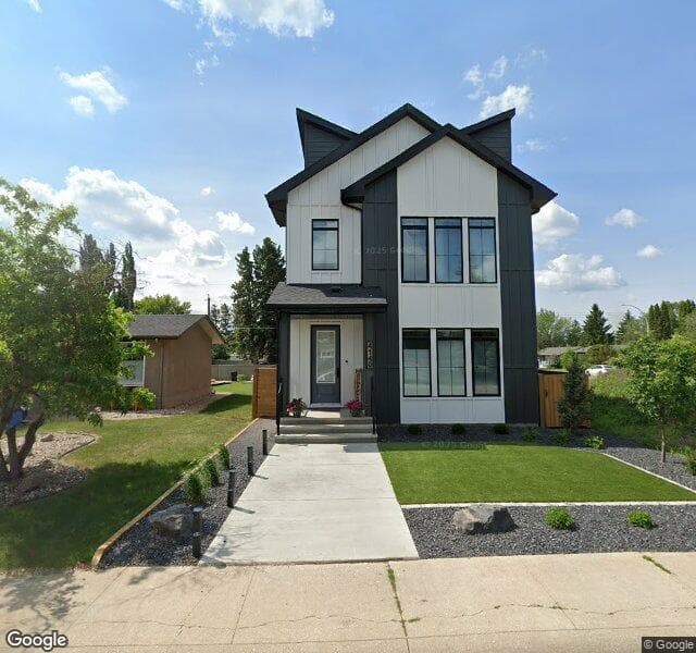 Street view of 4140 122 Street NW, Edmonton