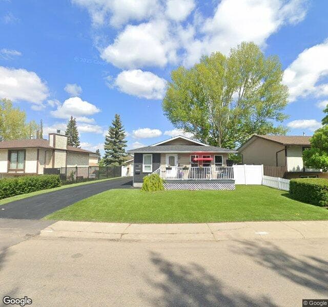 Street view of 12 Dunluce Road NW, Edmonton
