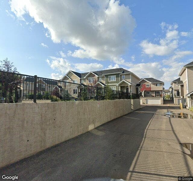 Street view of 73-9535 217 Street NW, Edmonton