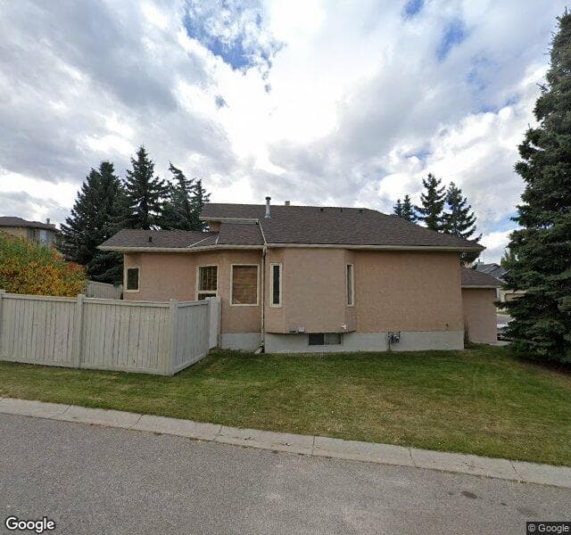 Street view of 51 Straddock Crescent SW, Calgary