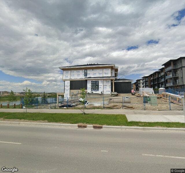 Street view of 3101-55 Lucas Way NW, Calgary