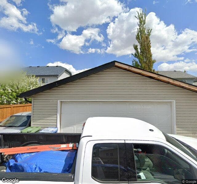 Street view of 223 Coventry Road NE, Calgary