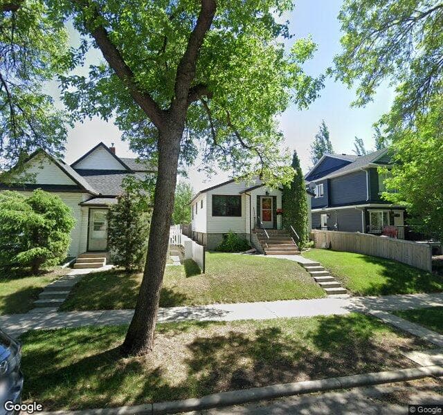 Street view of 4-12207 96 Street, Edmonton