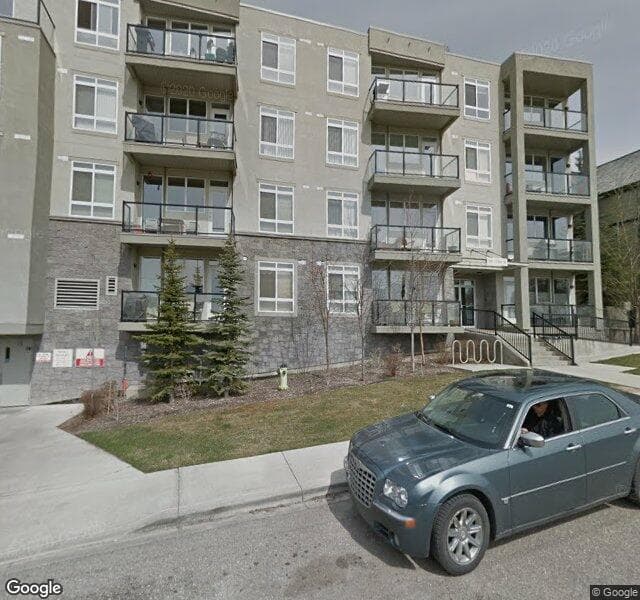 Street view of 205-540 5 Avenue NE, Calgary