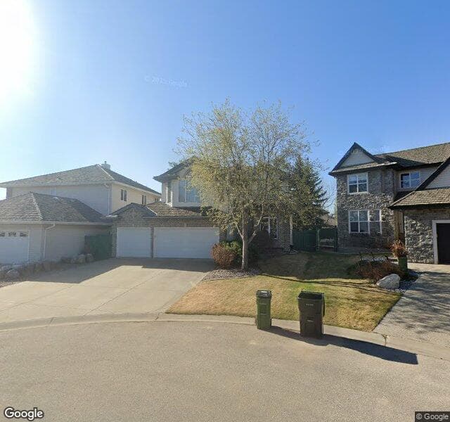 Street view of 708 Haliburton Crescent NW, Edmonton