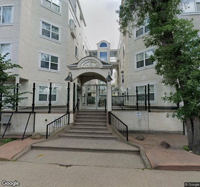 Street view of 205-10939 82 Avenue NW, Edmonton