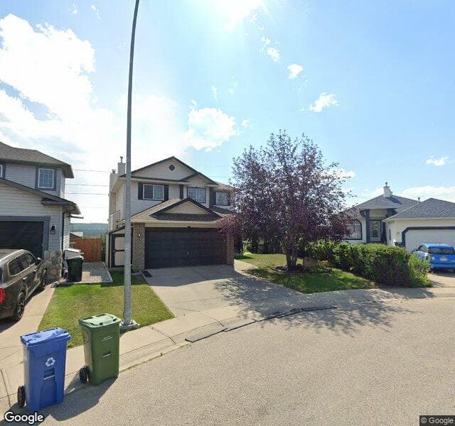 Street view of 98 Sierra Nevada Green SW, Calgary