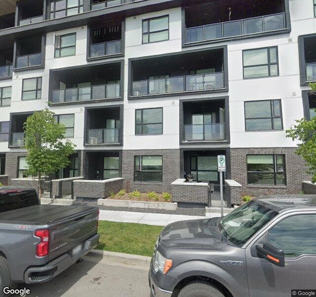 Street view of 105 Lebel Crescent NW, Calgary