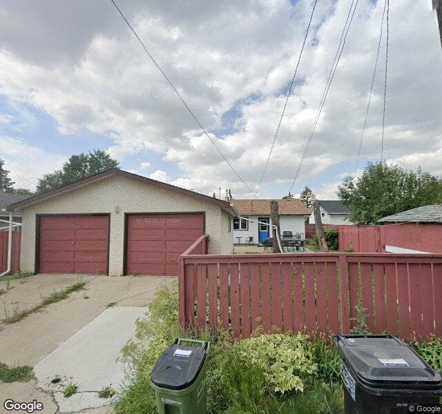 Street view of 13431 109 Street NW, Edmonton