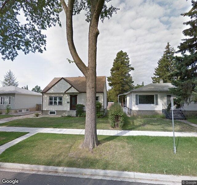 Street view of 10934 132 Street NW, Edmonton