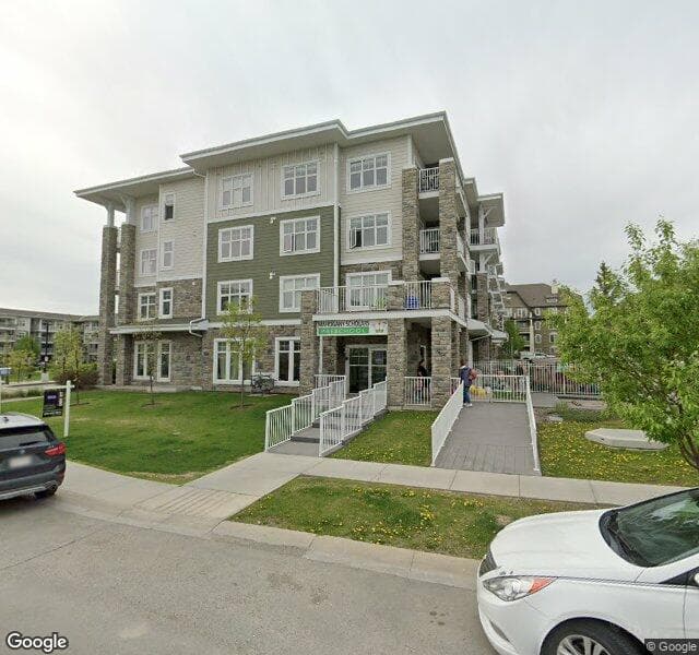 Street view of 3317-11 Mahogany Row SE, Calgary