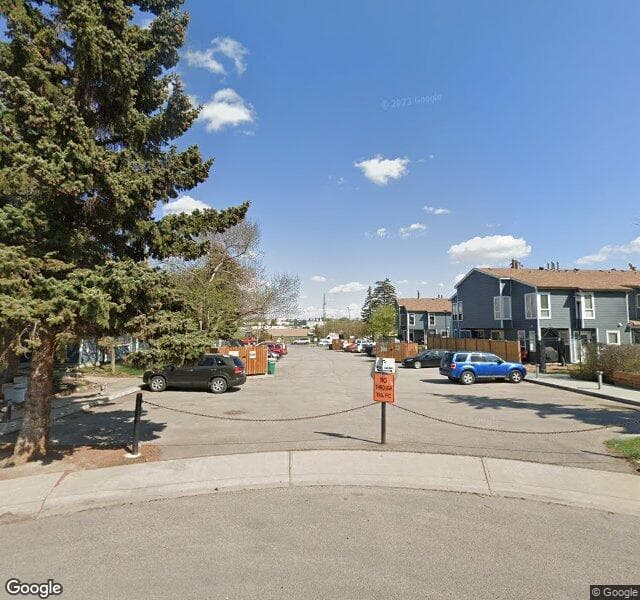 Street view of 208 Grier Terrace NE, Calgary