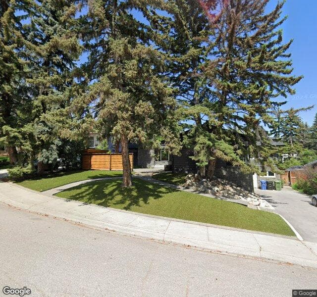Street view of 60 Massey Place SW, Calgary