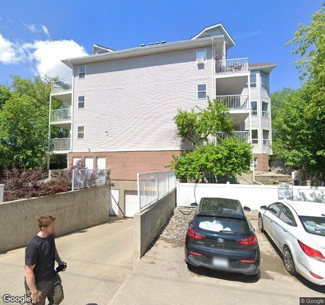 Street view of 101-10827 85 Avenue NW, Edmonton