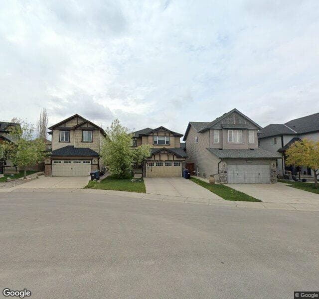 Street view of 19 Silverado Skies Bay SW, Calgary