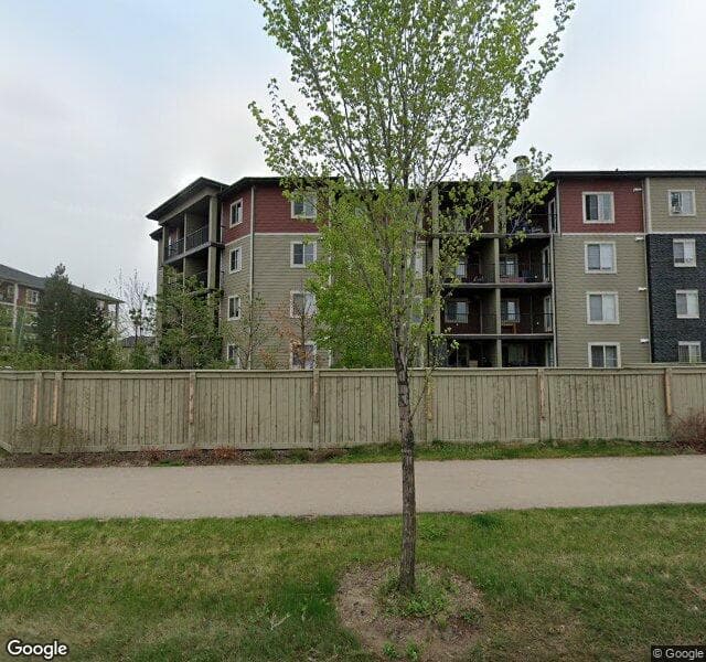 Street view of 314-3211 James Mowatt Tr, Edmonton