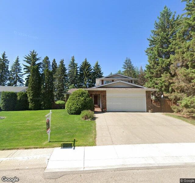 Street view of 206 Wolf Willow Crescent NW, Edmonton