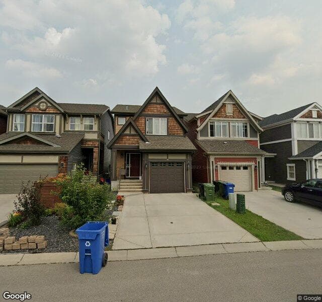 Street view of 302 Auburn Crest Way SE, Calgary