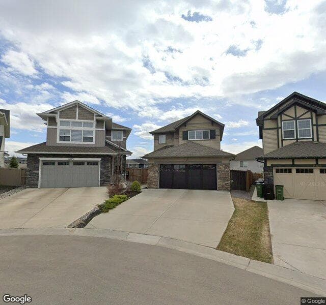 Street view of 8023 Evans Crescent NW, Edmonton
