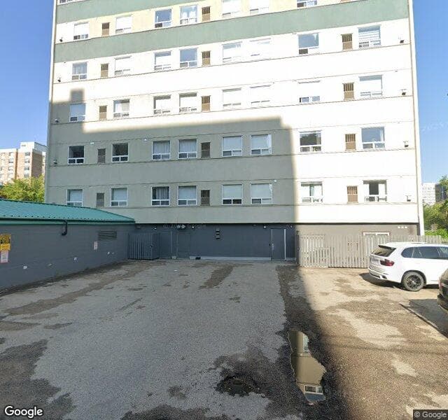 Street view of 407-9919 105 Street NW, Edmonton