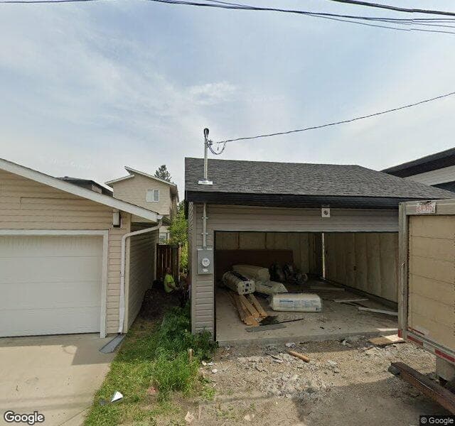 Street view of 9814 155 Street NW, Edmonton