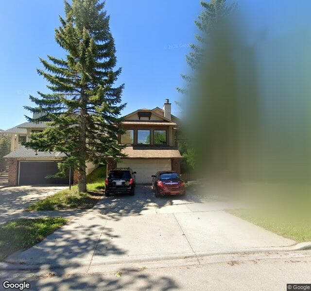 Street view of 1091 Berkley Drive NW, Calgary