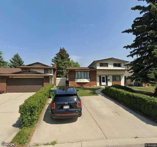 Street view of 43 Brabourne Mews SW, Calgary