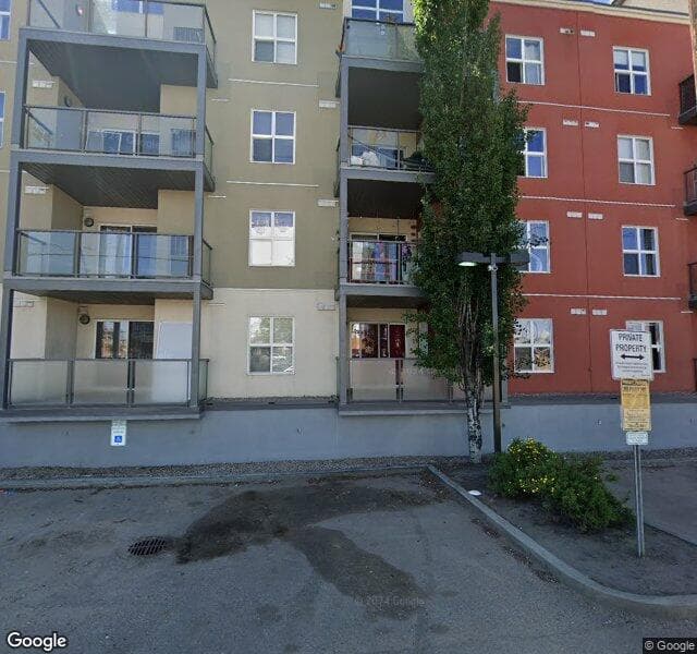 Street view of 107-10118 106 Avenue NW, Edmonton