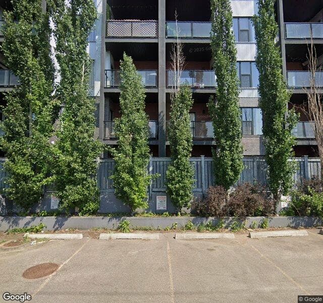 Street view of 607-10518 113 Street NW, Edmonton