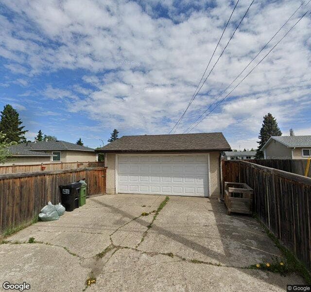 Street view of 8003 136 Avenue NW, Edmonton