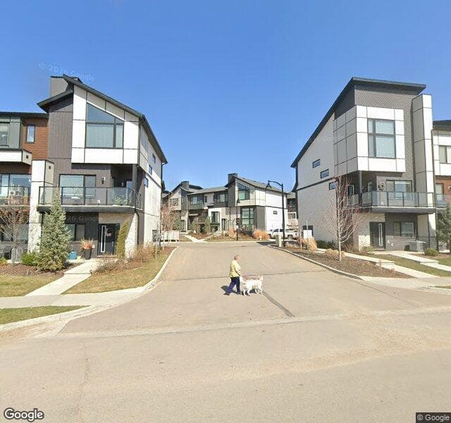 Street view of 52 1729 Keene Crescent, Edmonton