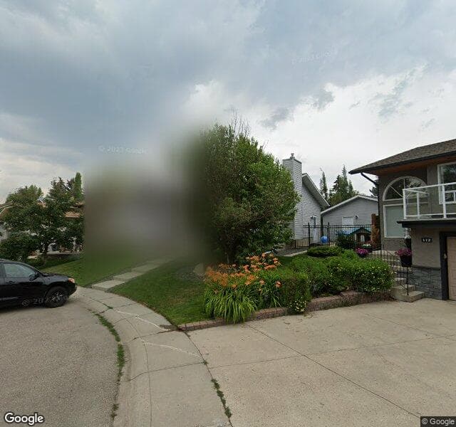 Street view of 116 Mckerrell Close SE, Calgary