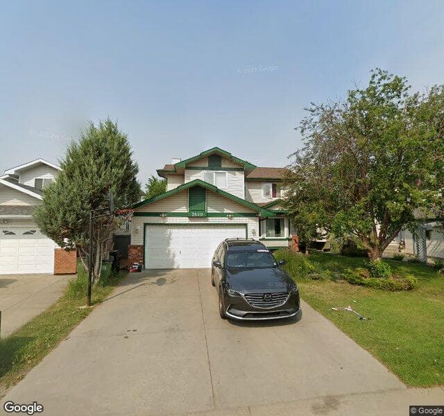 Street view of 3640 31 Street NW, Edmonton
