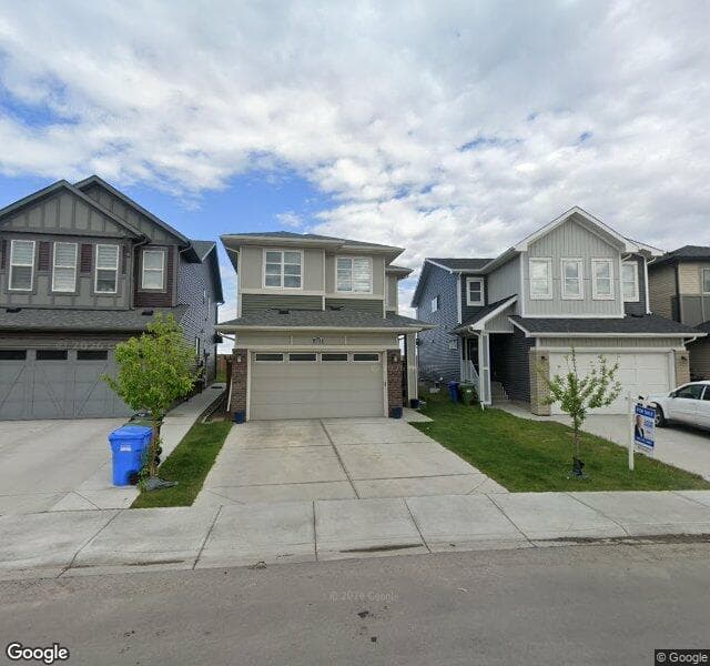 Street view of 223 Savanna Way NE, Calgary