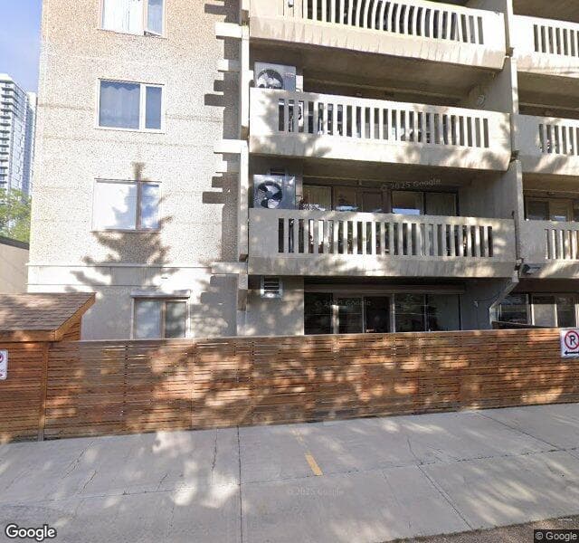 Street view of 202-9809 110 Street NW, Edmonton
