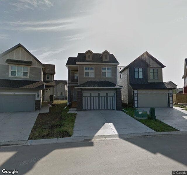 Street view of 220 Copperpond Green SE, Calgary
