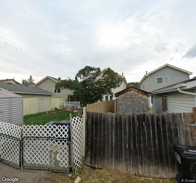 Street view of 4125 38 Street NW, Edmonton