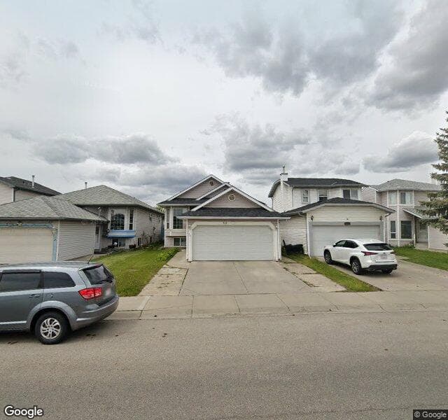 Street view of 318 Applewood Drive SE, Calgary