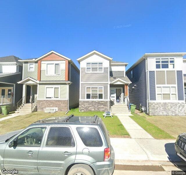 Street view of 75 Homestead Park NE, Calgary