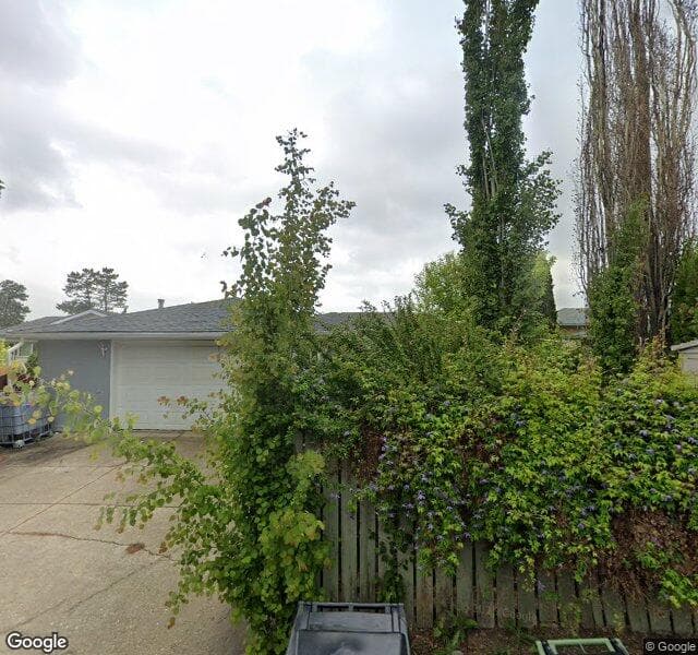 Street view of 15003 81 Street NW, Edmonton
