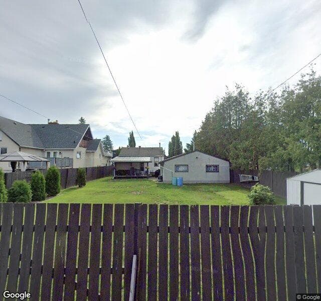 Street view of 9706 159 Street NW, Edmonton
