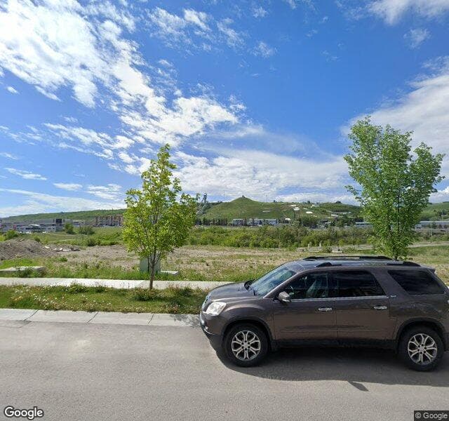 Street view of 110 Greenbriar Place NW, Calgary