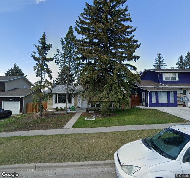 Street view of 335 Queensland Drive SE, Calgary