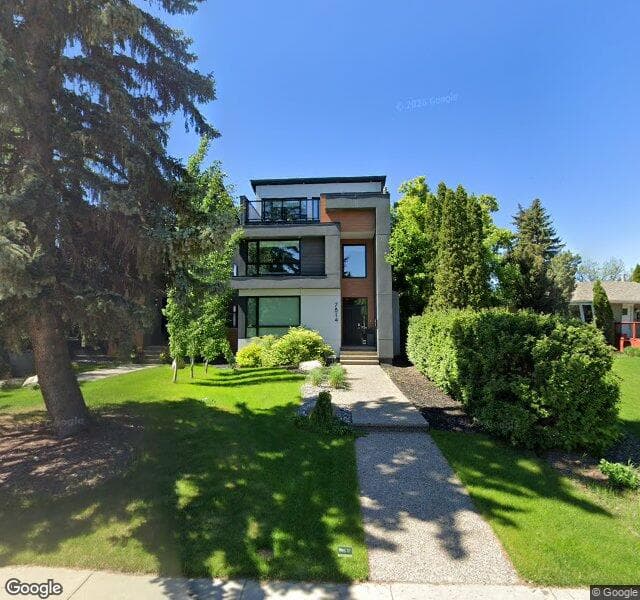 Street view of 7814 142 Street NW, Edmonton